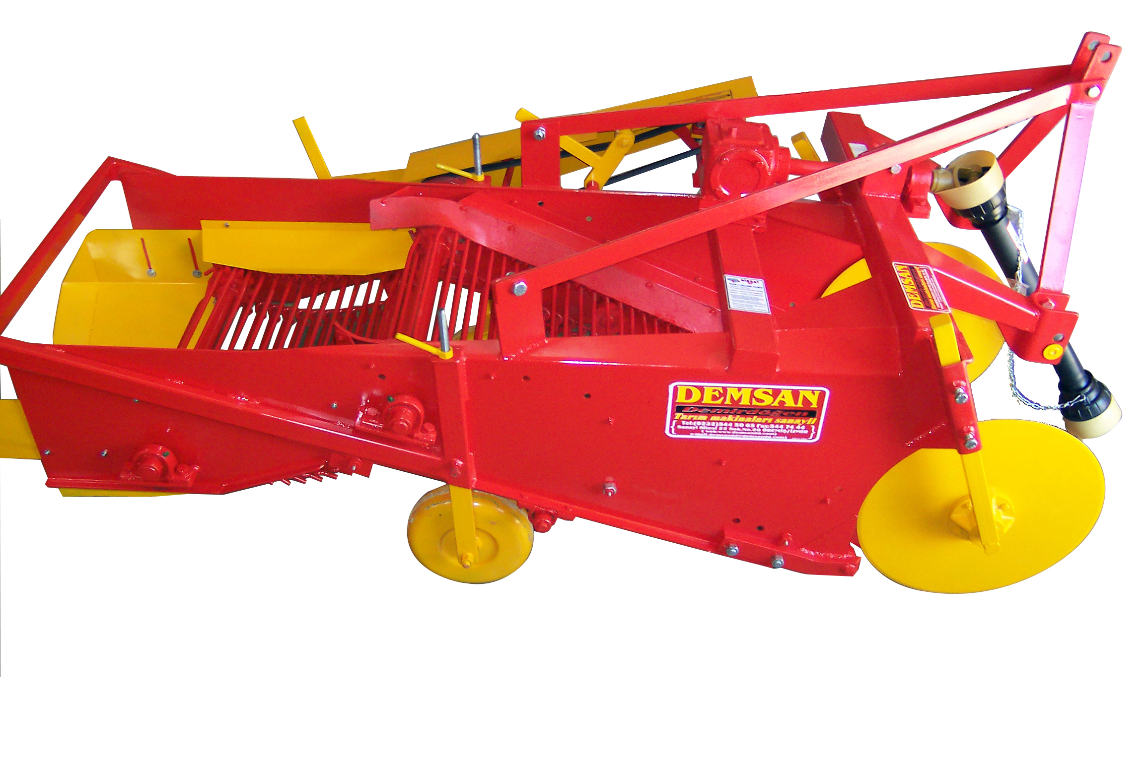 PS1 Bs Tek Sıralı Çift Paletli Patates Söküm Makinası