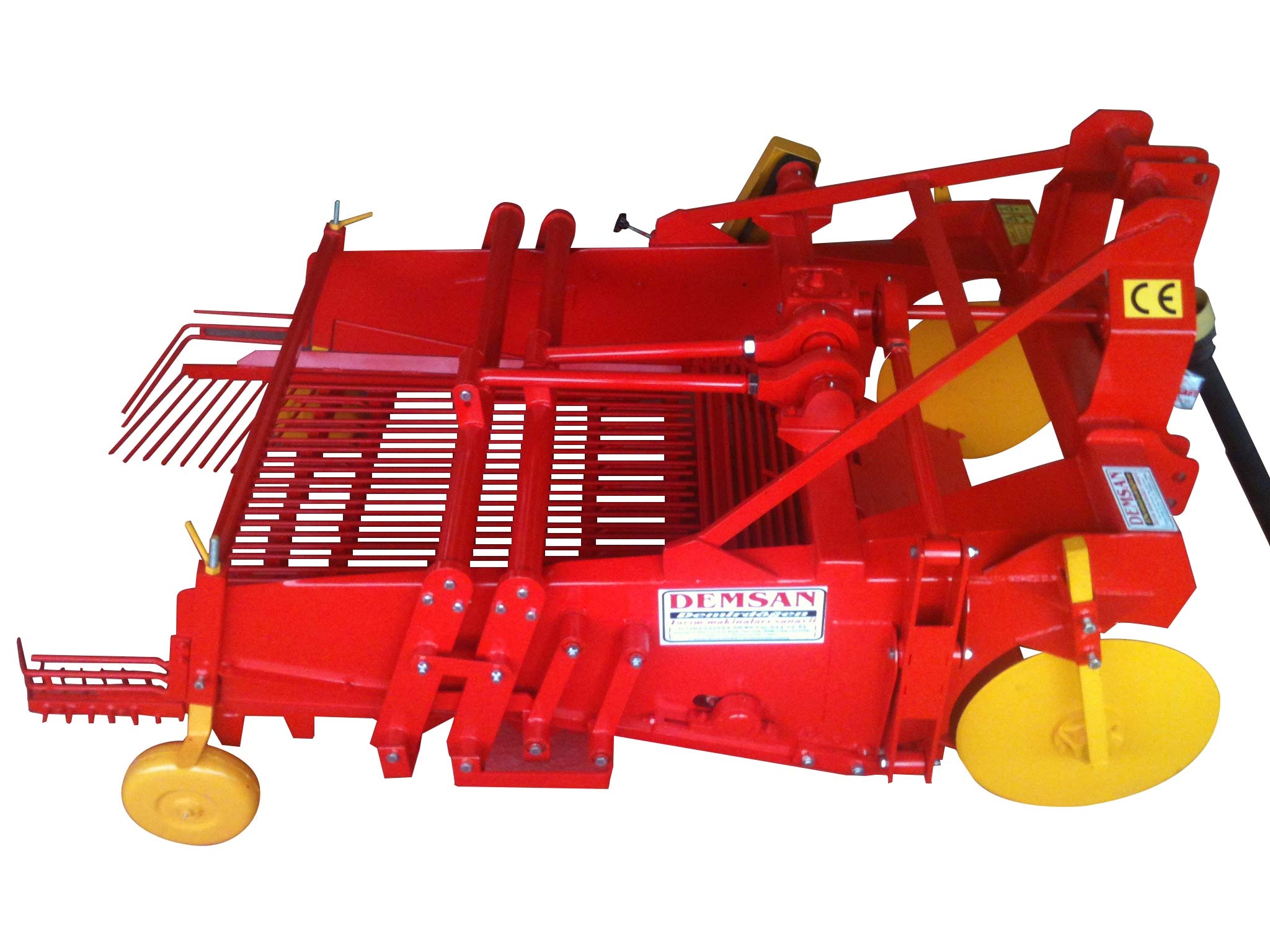 PS2 Süper E Plus İki Sıralı Paletli Elekli Patates Söküm Makinası